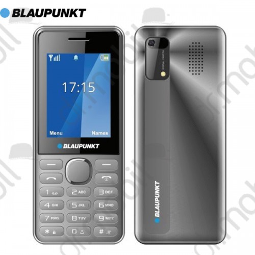 Mobiltelefon Blaupunkt V24 mobiltelefon készülék, sötétszürke 